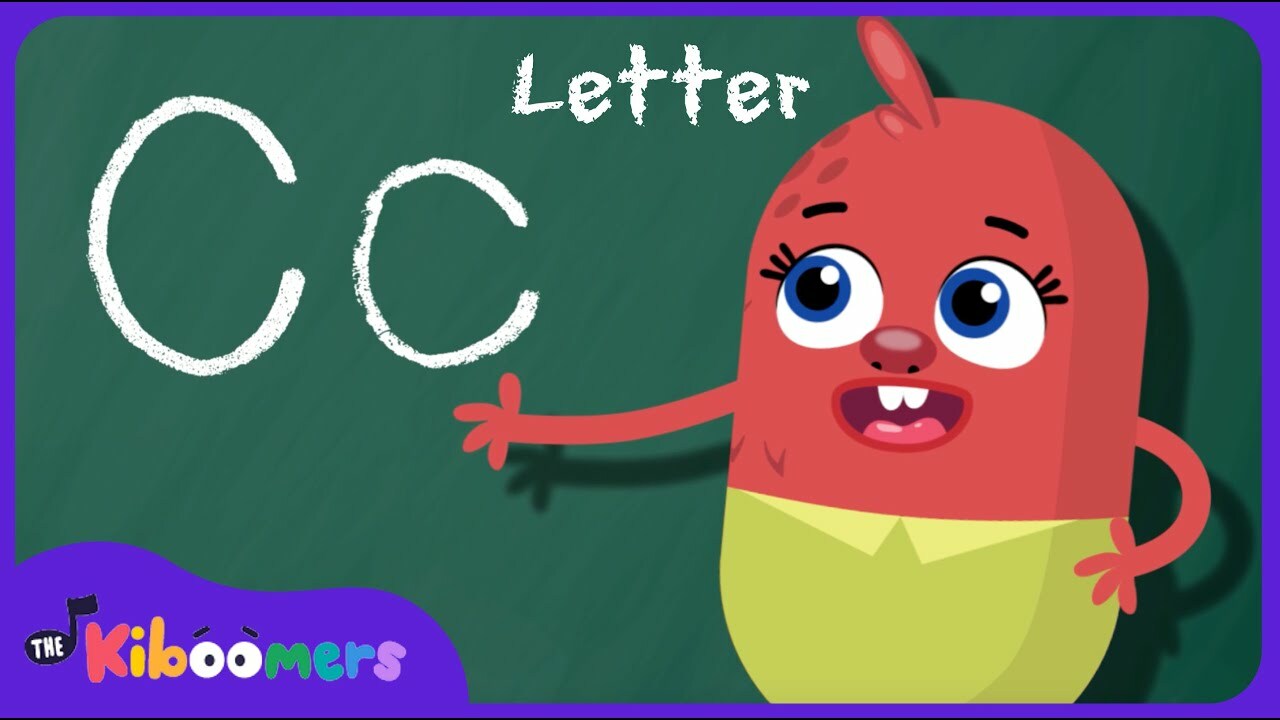 Letter c song the kiboomers preschool phonics sounds uppercase